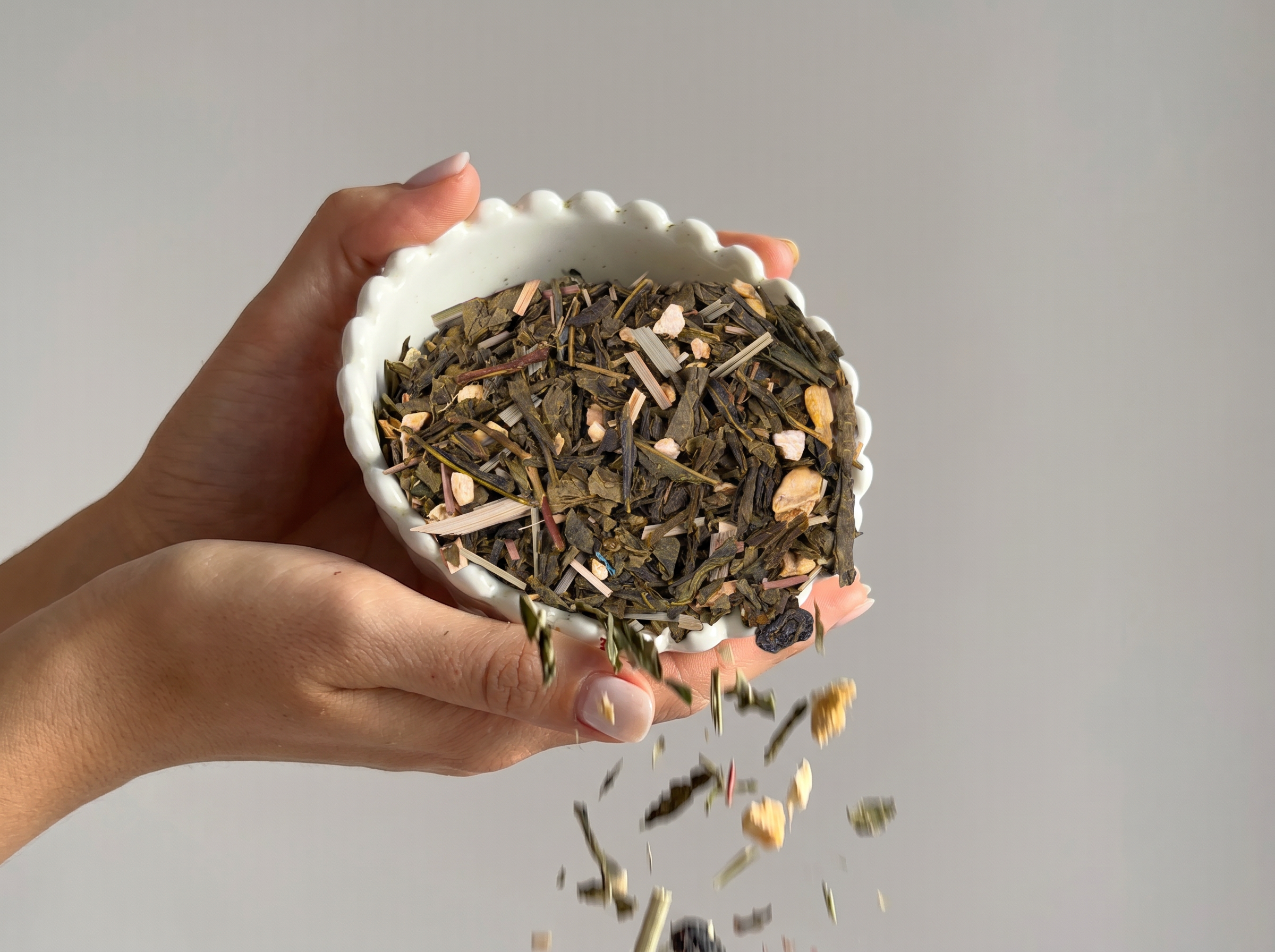 thé vert sencha citron gingembre