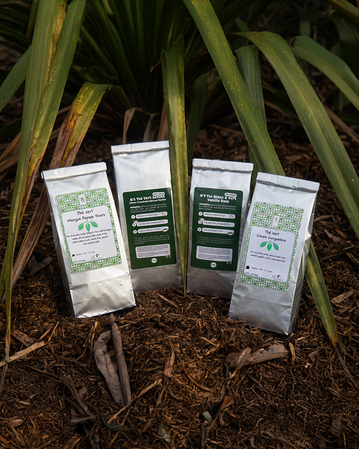 packshot gamme thé vert