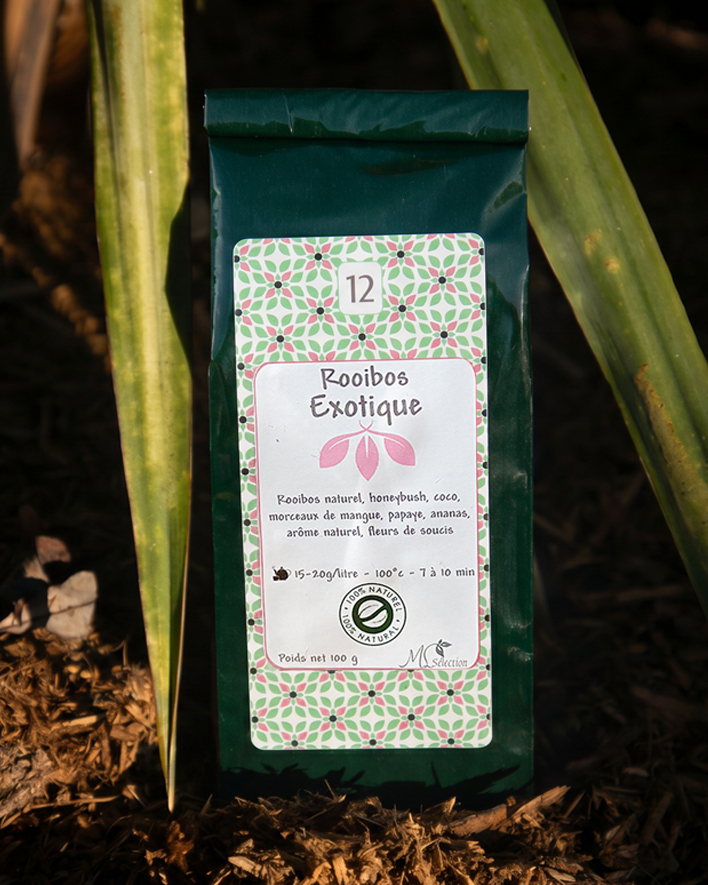 Infusion Rooibos Exotique Mangue Papaye Coco