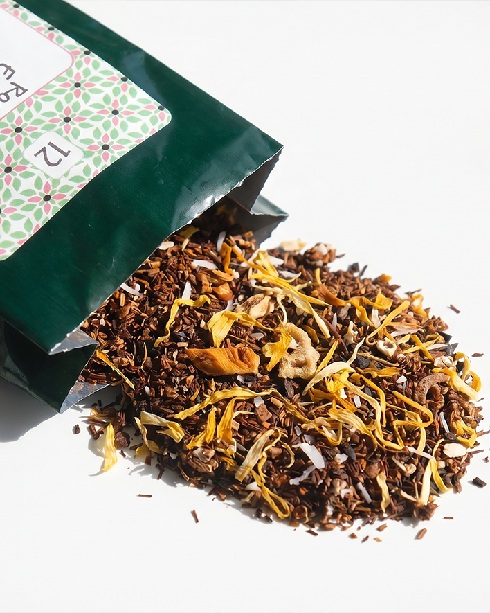 packshot texture rooibos exotique
