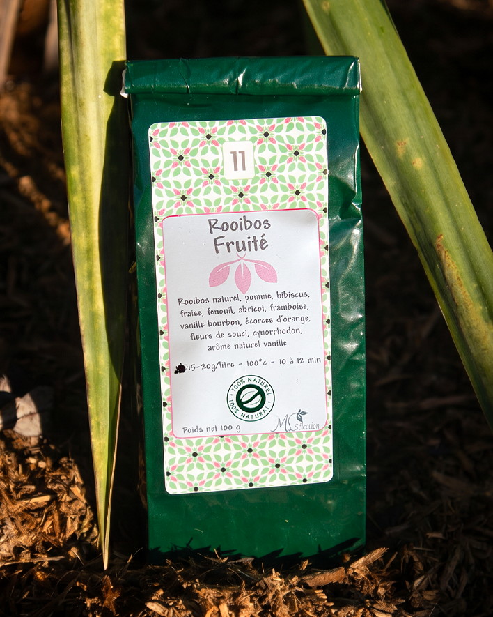 Infusion Rooibos Fruite Vanille et Fruits Rouges